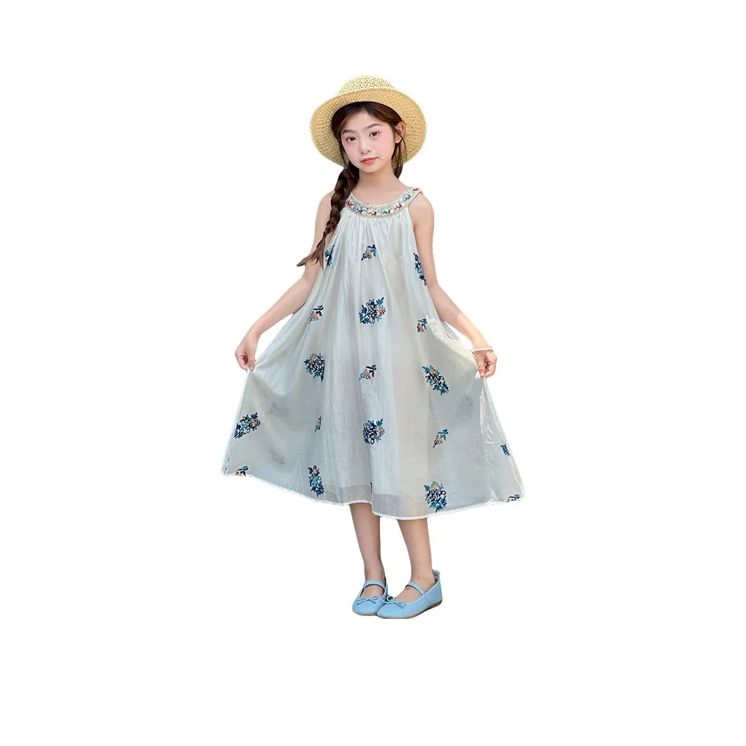 FIRS Kids Белое школьное платье для девочек