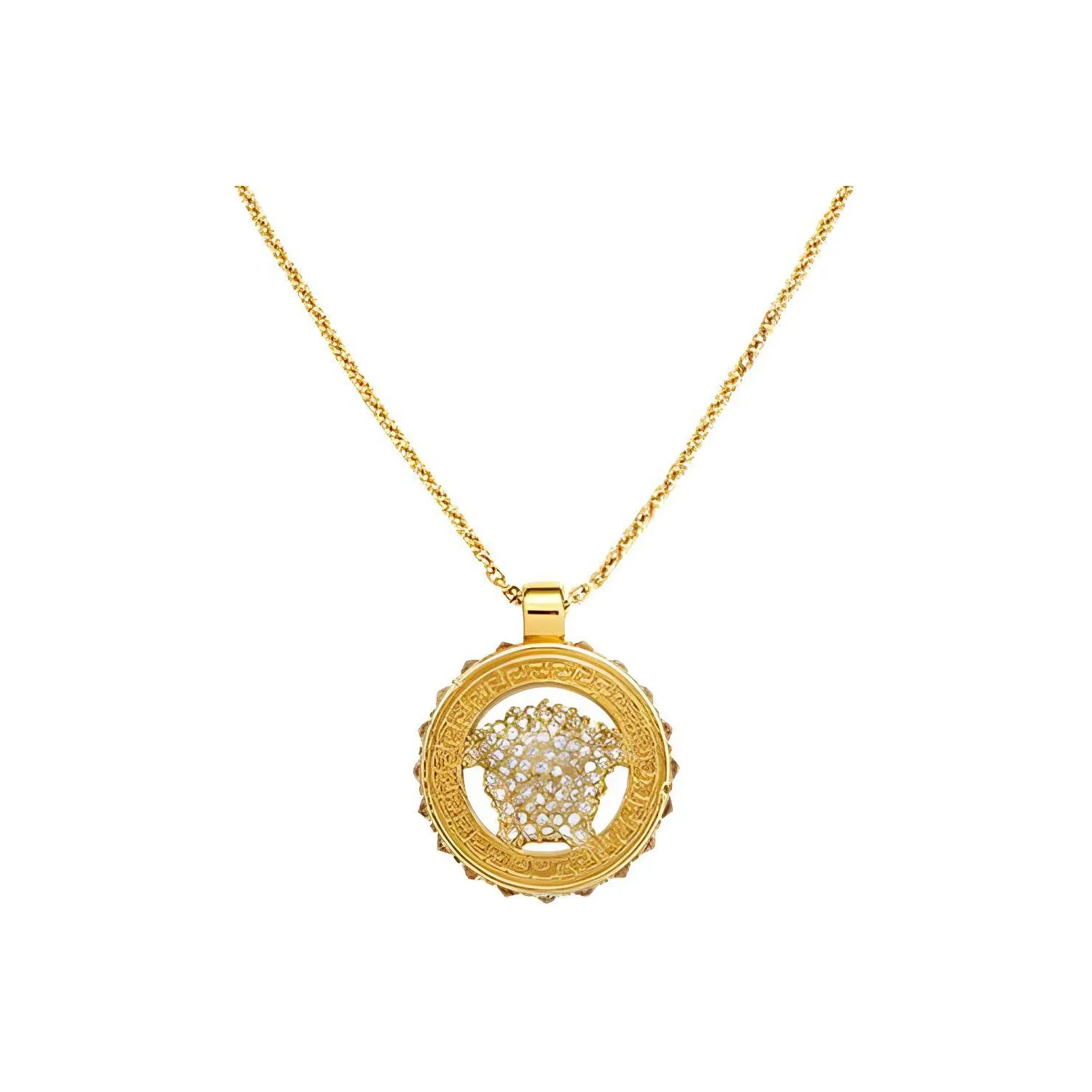 VERSACE Medusa '95 Crystal Necklace