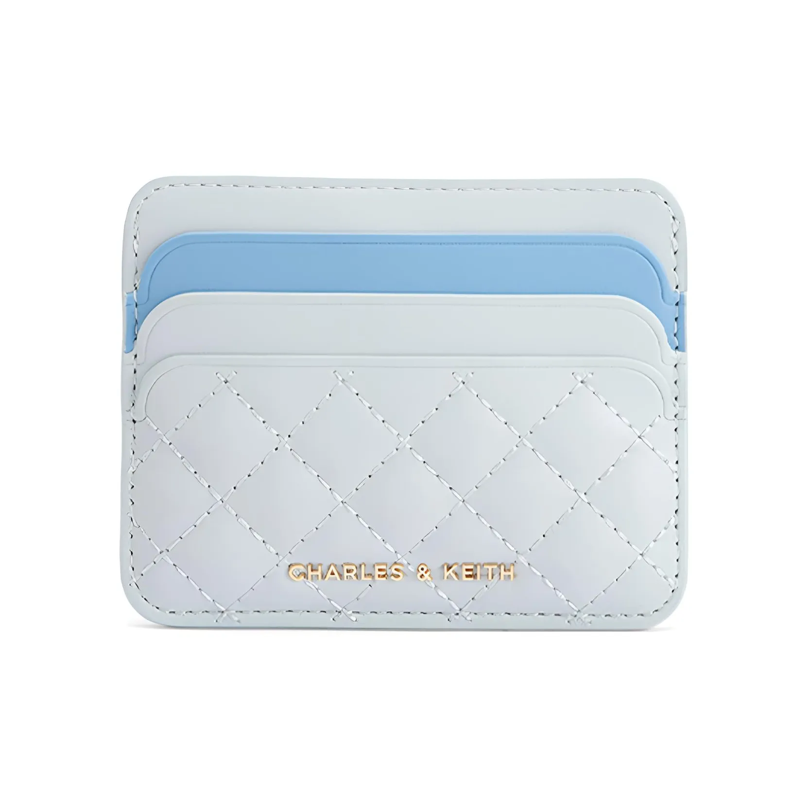 CHARLES KEITH ПУ (полиуретан) Держатель для карт кошелек Мини Женский Черный Румяна Светло-красный Тауповый Синий цвет морской соли Синий цвет морской соли