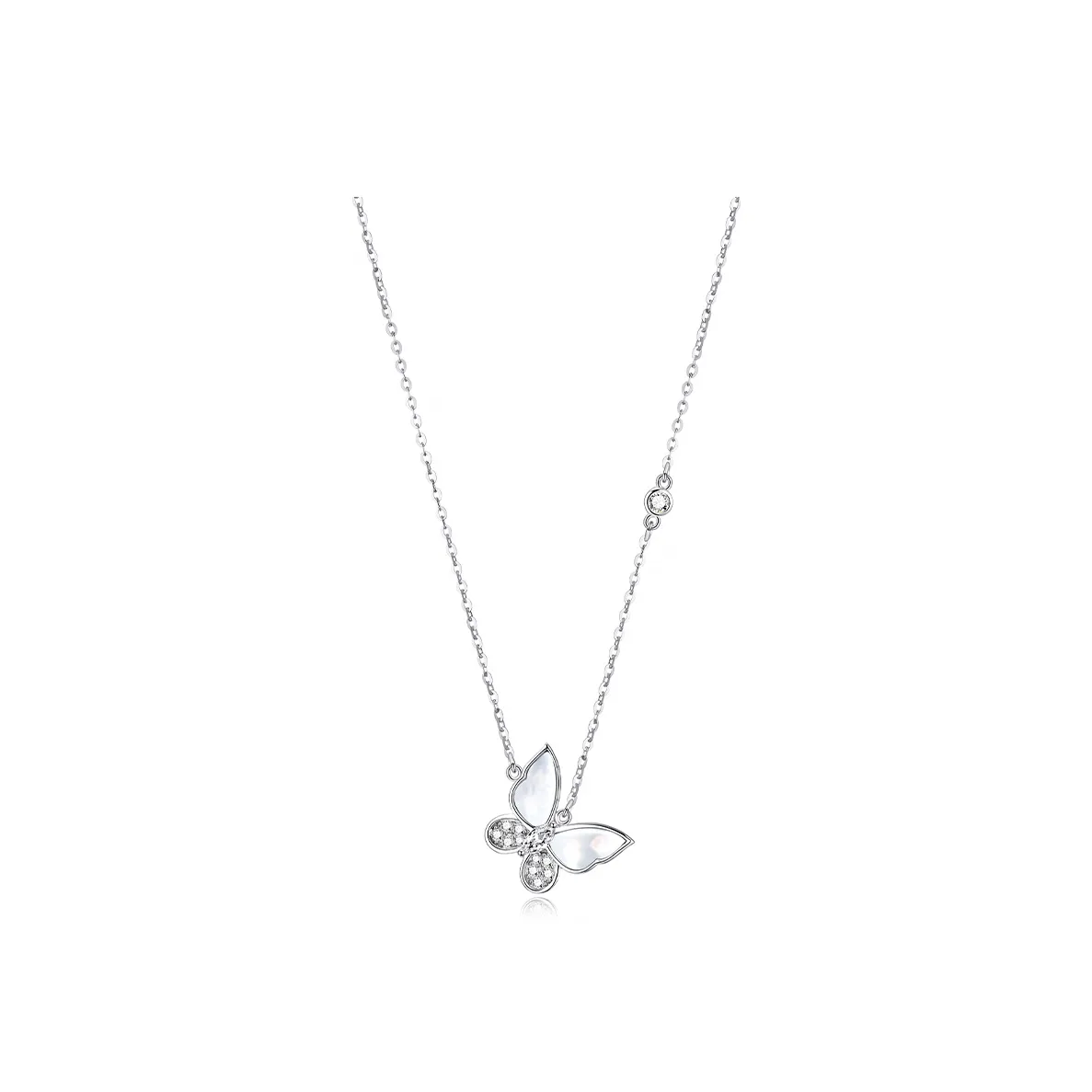 PIARA S925 Silver Necklaces Women's