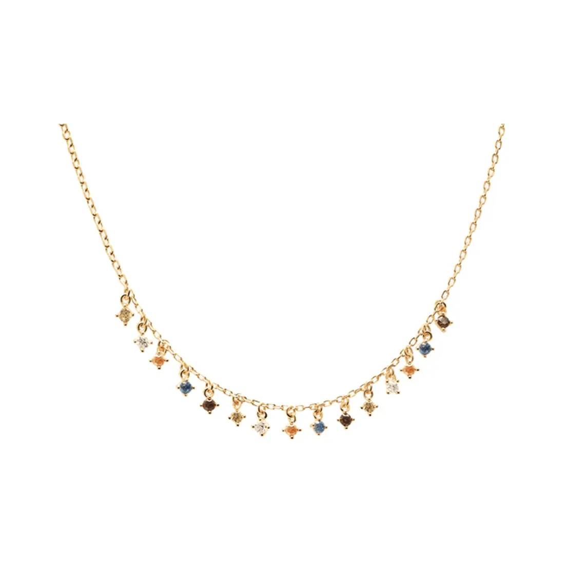 PDPAOLA Серебряные Ожерелья Женские