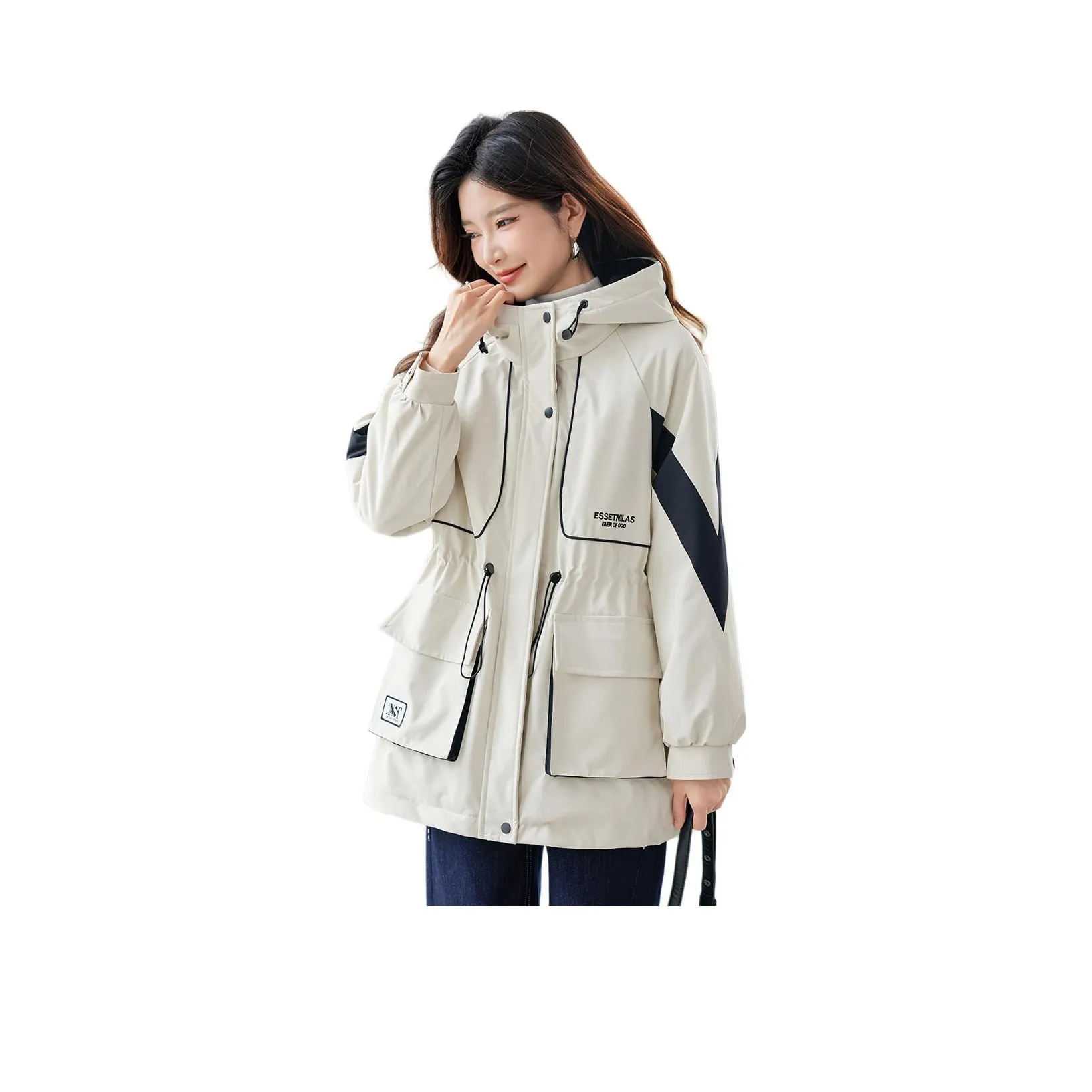 TERRE BLEUE Puffer Jacket Women's White