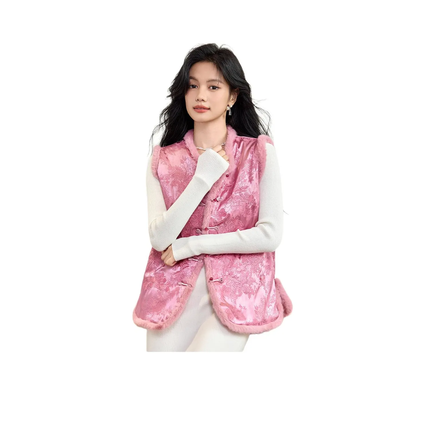 CARBAMMI Розовые Женские Жилеты