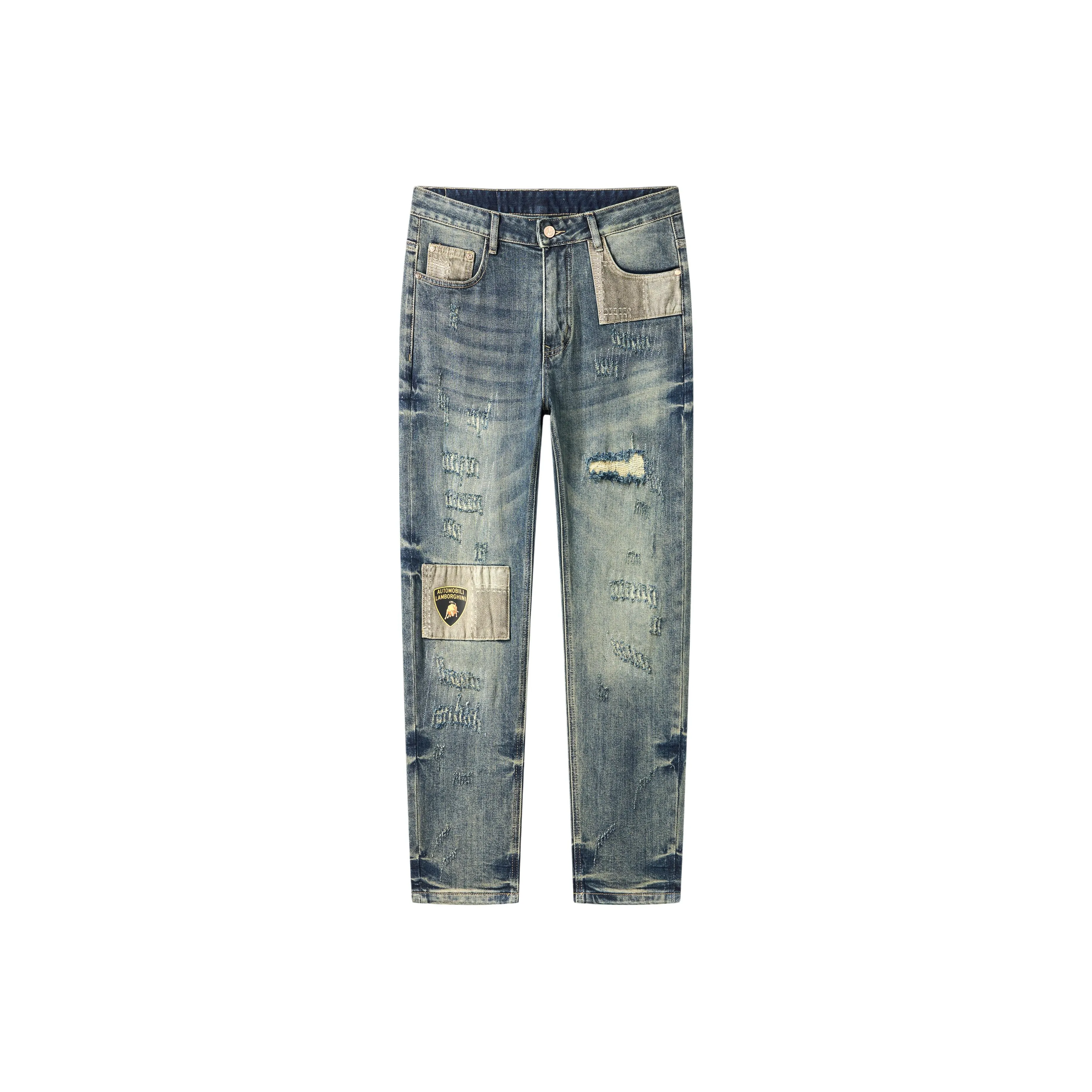 AUTOMOBILI LAMBORGHINI Джинсы Унисекс