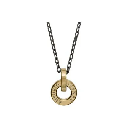EMPORIO ARMANI Titanium Steel Necklaces Men's