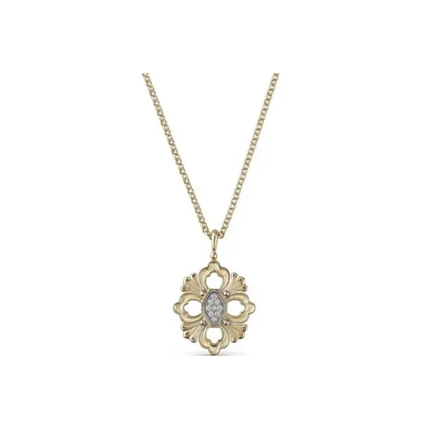 BUCCELLATI OPERA 18K White Gold Necklaces Women's
