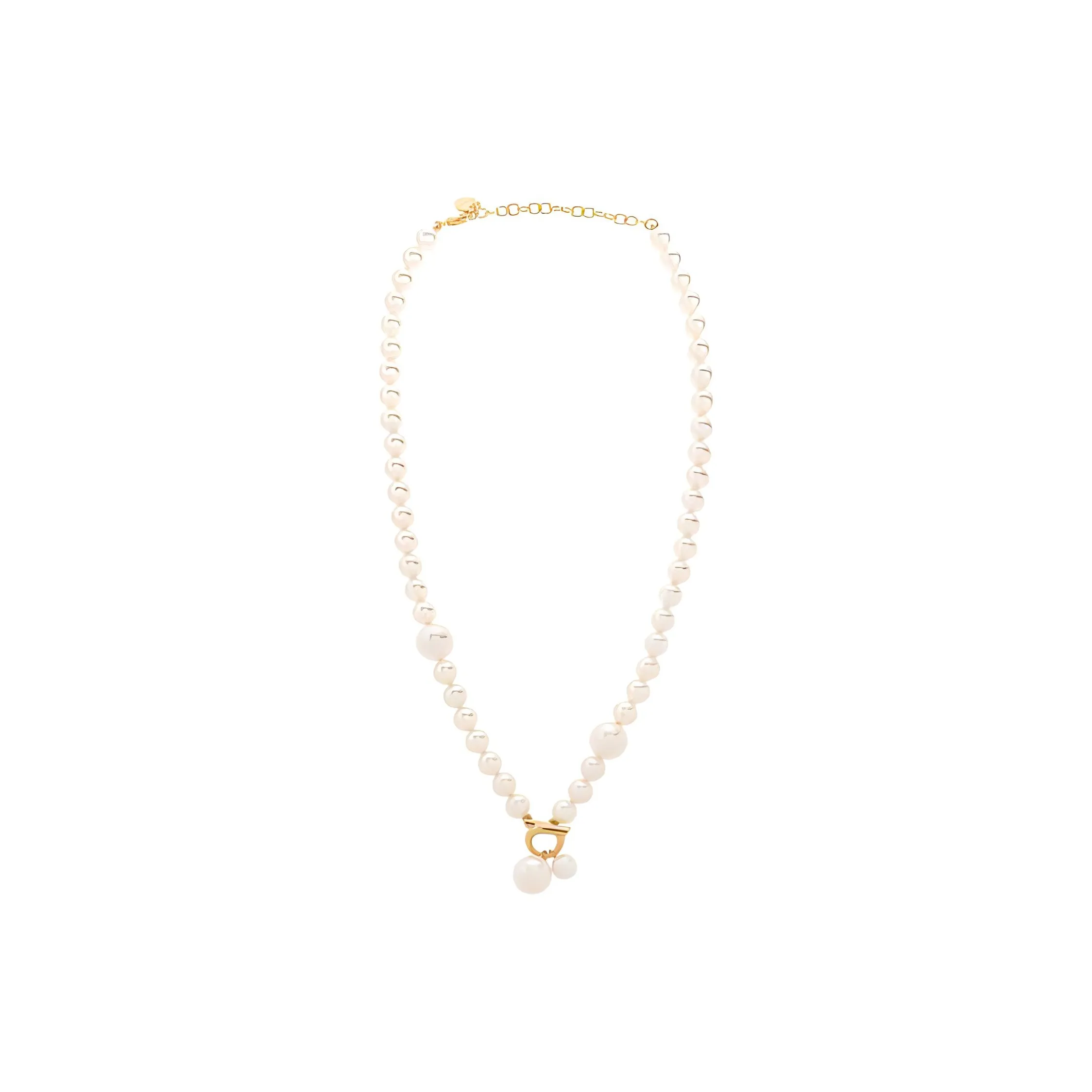 Ferragamo Pearl embellished Necklace