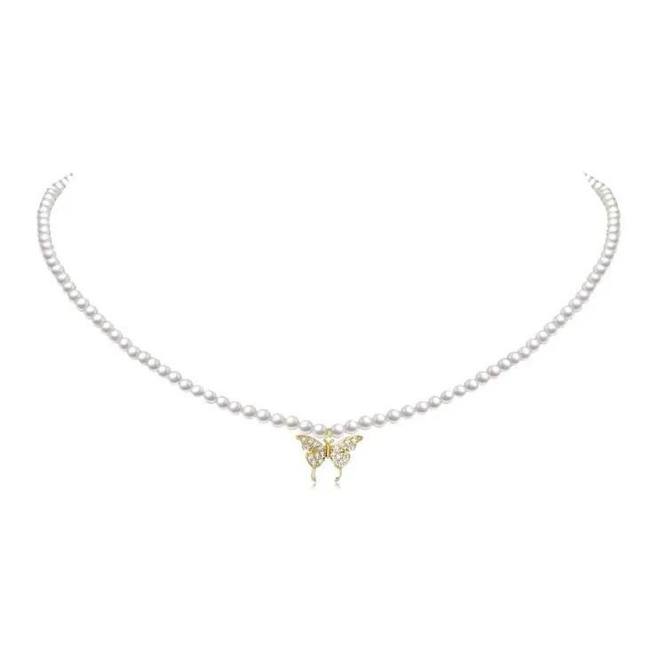 CARAT'S DIARY Искусственная жемчужина Ожерелья Женские