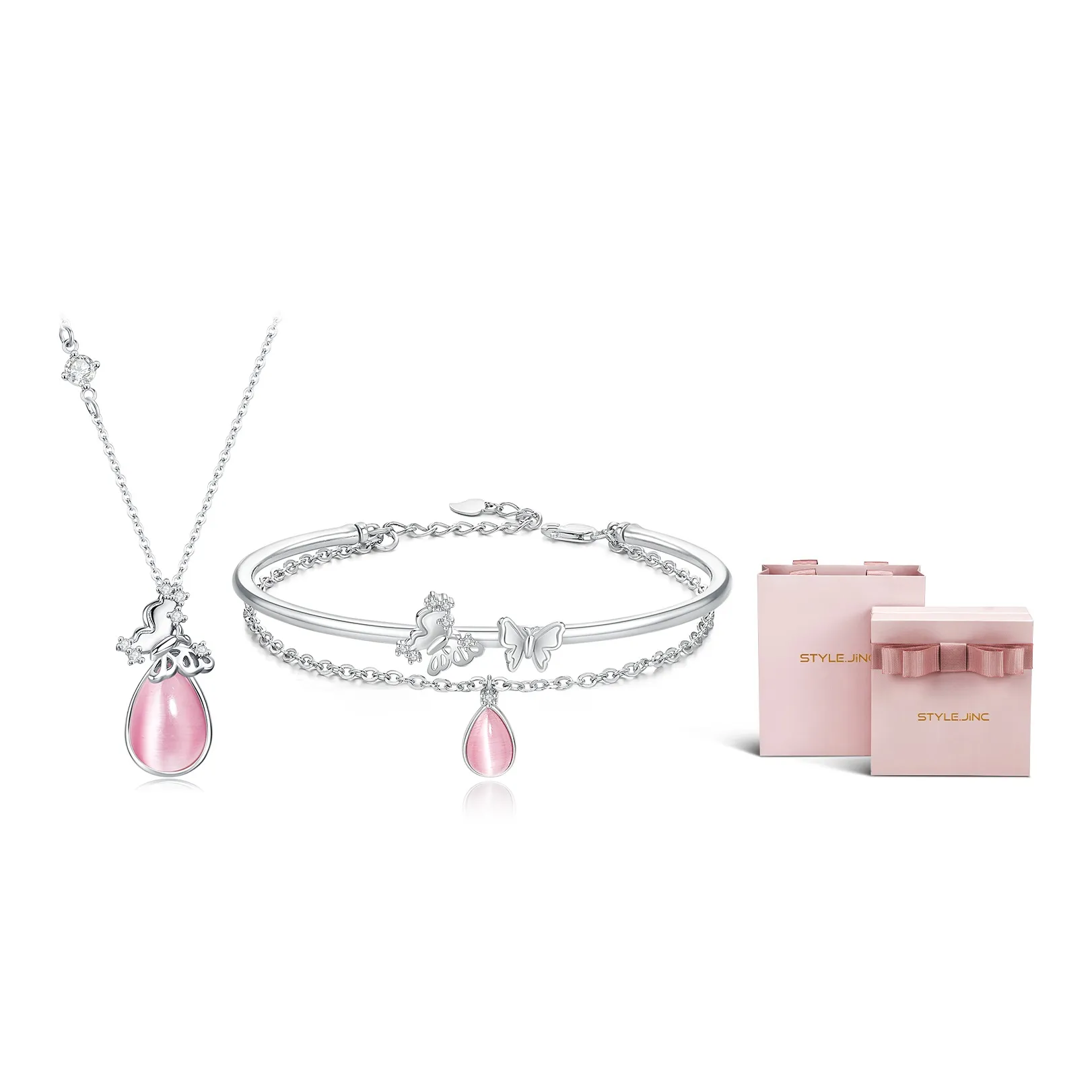 STYLEJING Сплав Ожерелья Женские