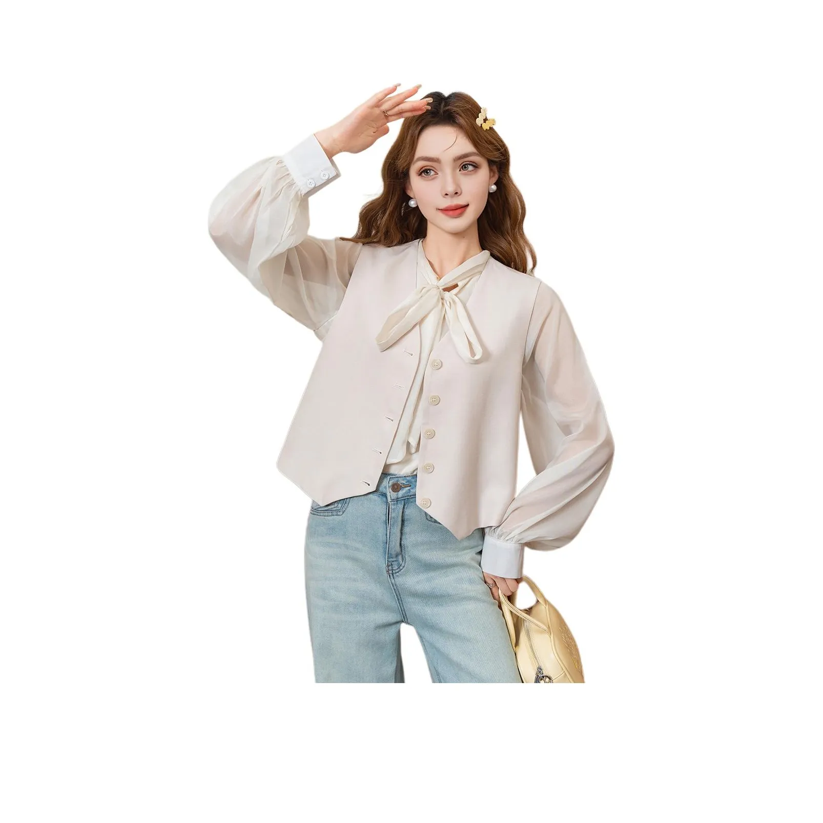 FAWENXIANGZI Женские жилеты