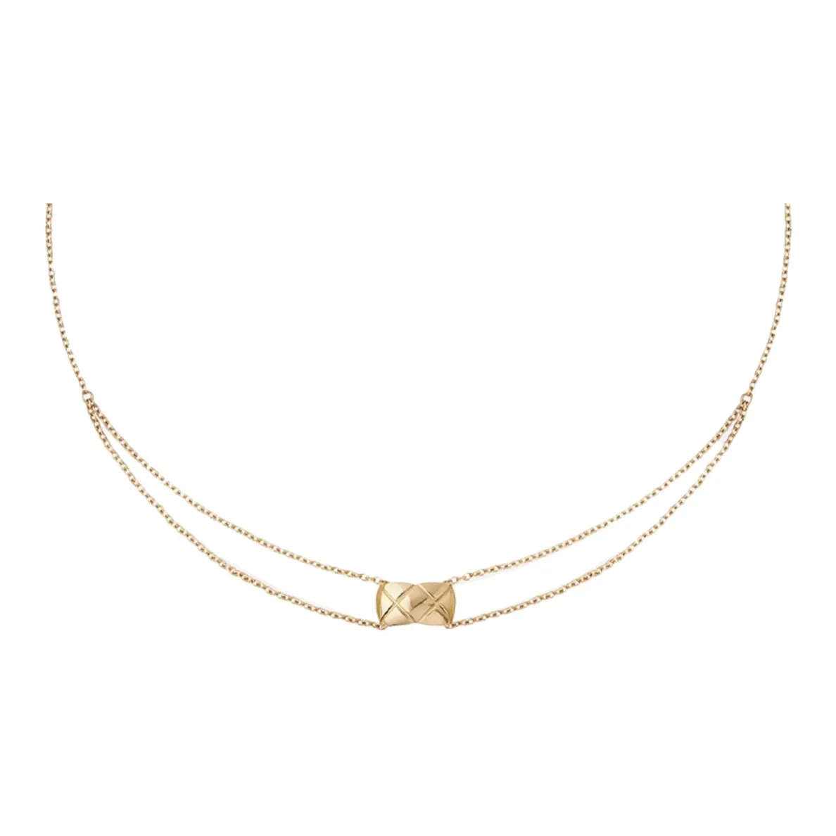 CHANEL Karat Gold Necklaces Unisex