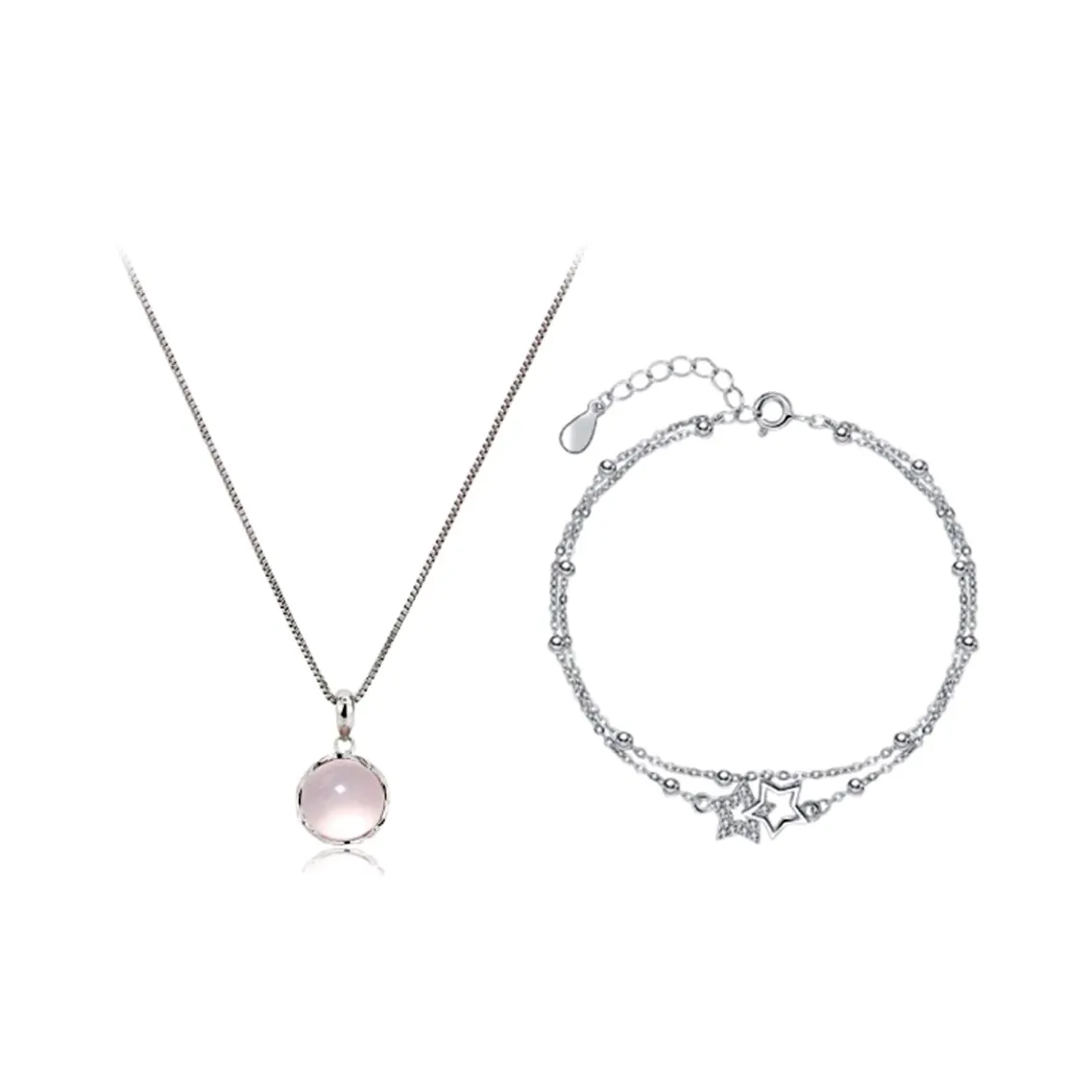 I YOU Цветное стекло Ожерелья Женские