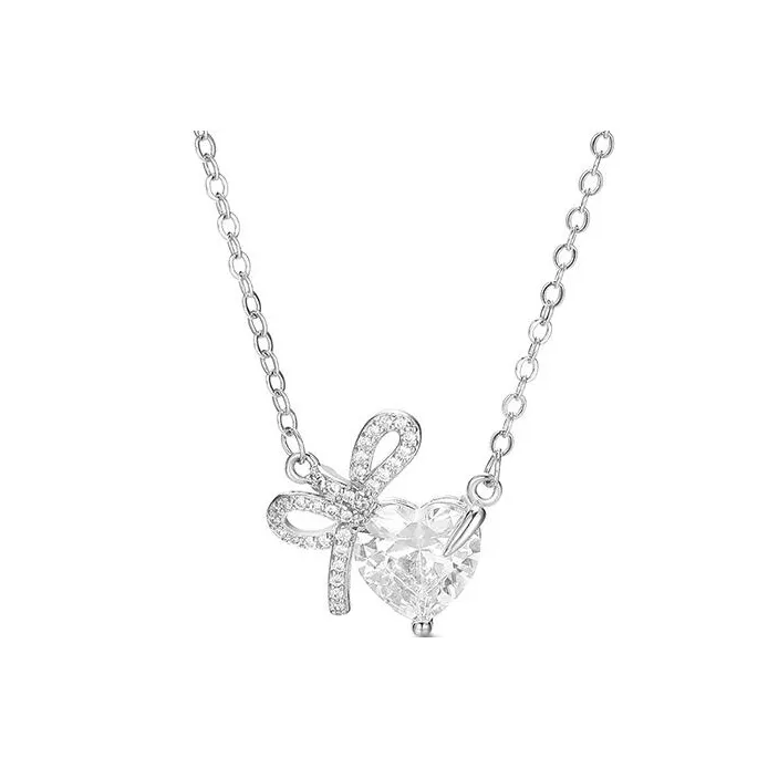 Clect Синтетический кубический цирконий Ожерелья Женские