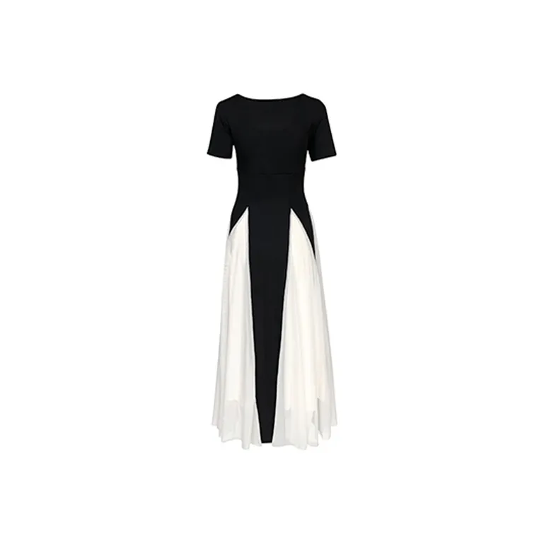 PAZZO Gauze Stylish Short Sleeved Dress Women's
