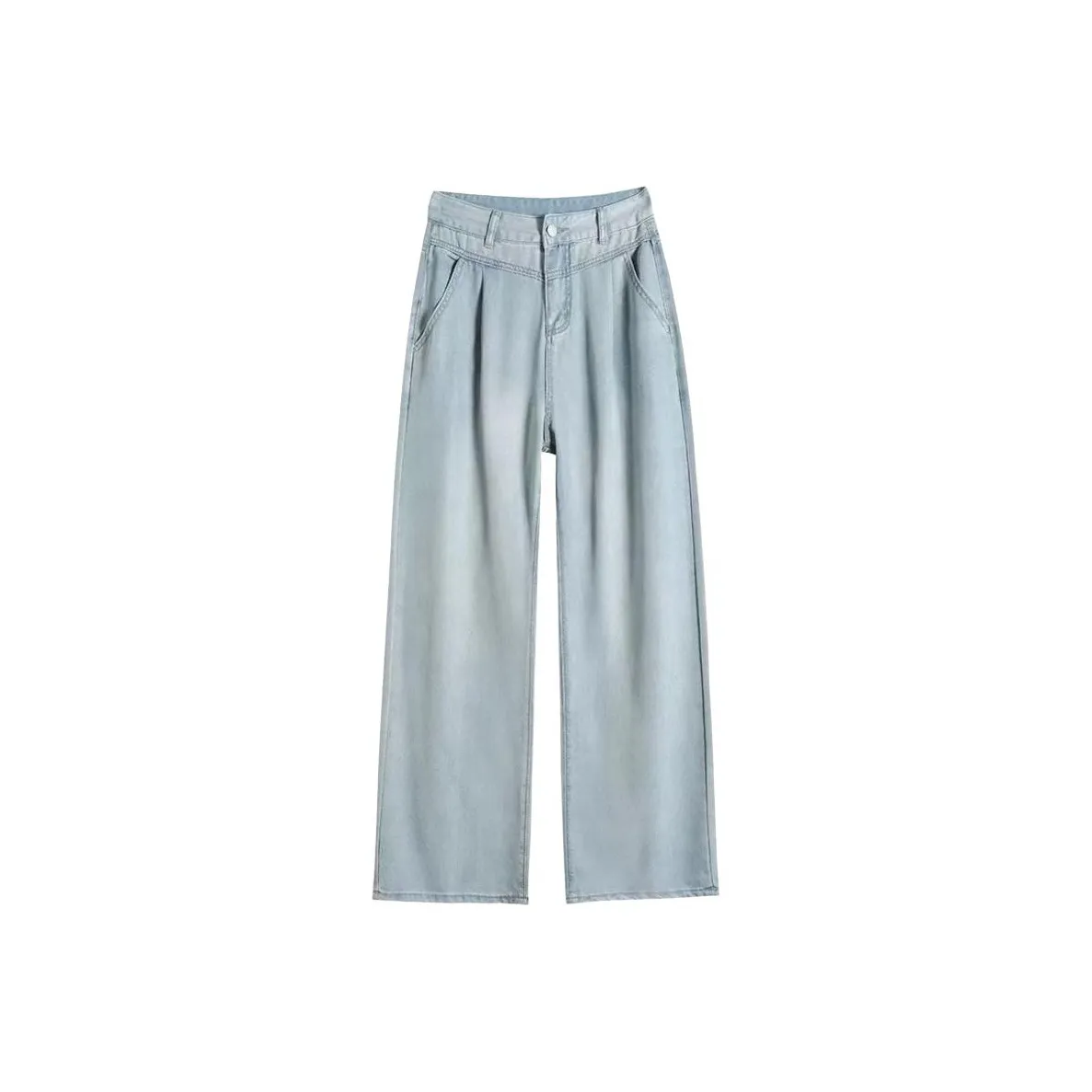 Cotton Gene Светло-синие Женские Джинсы