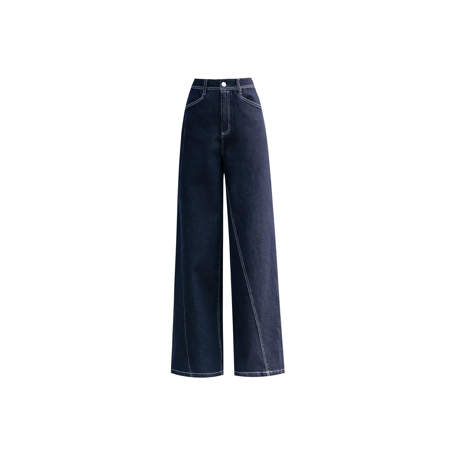 You Cow Me Pants Jeans Women's Dark Blue