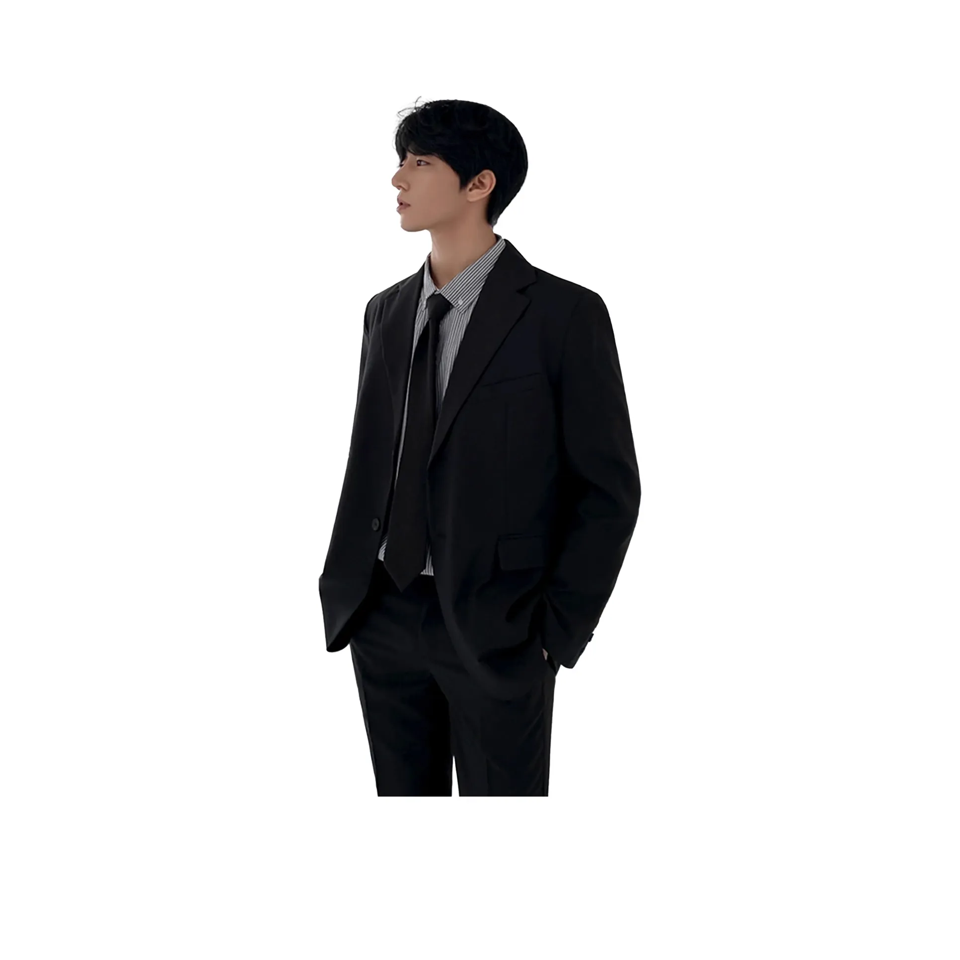 WHELVE Черный Унисекс Офисные костюмы