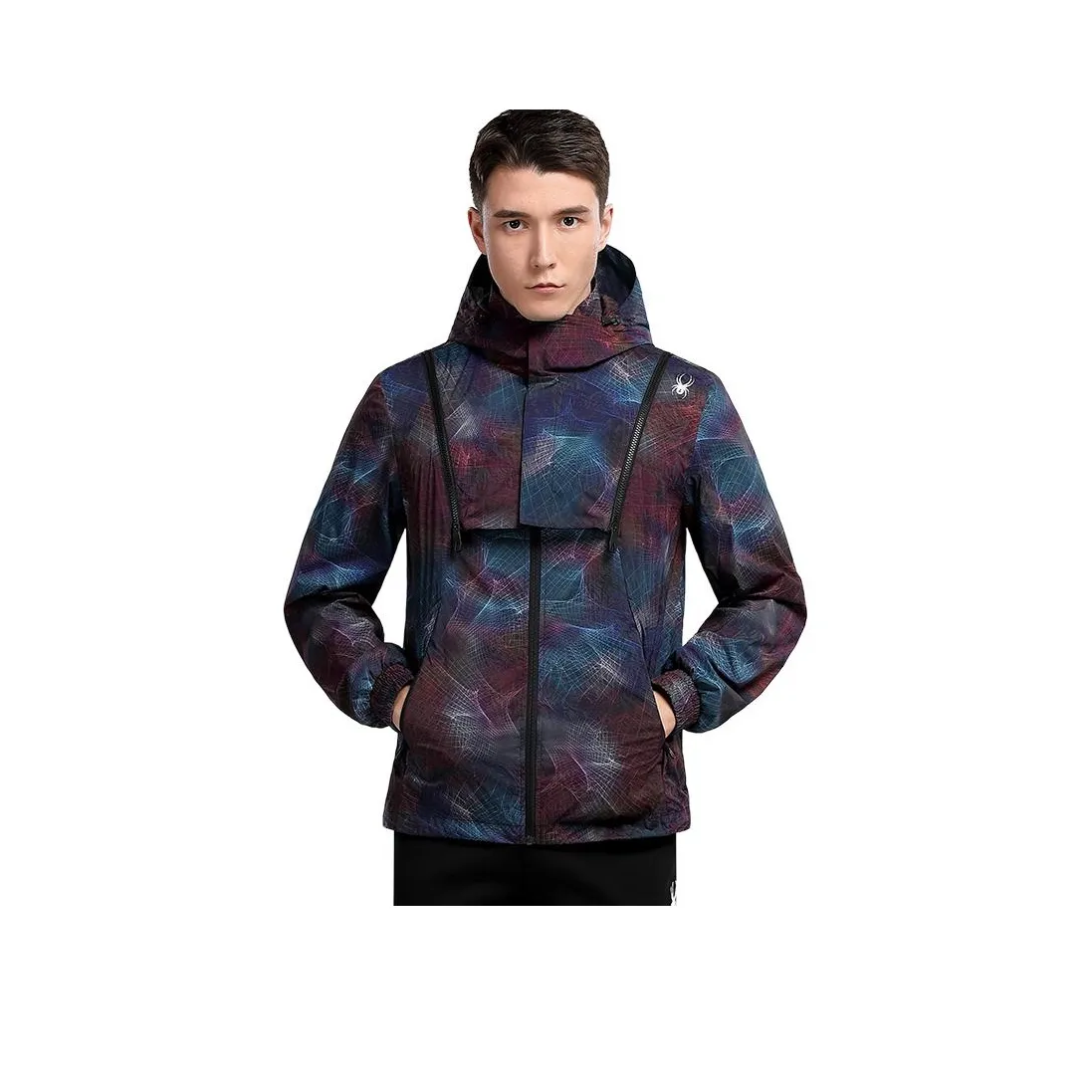 SPYDER Куртки Пальто Мужской Красная нить Цветочный