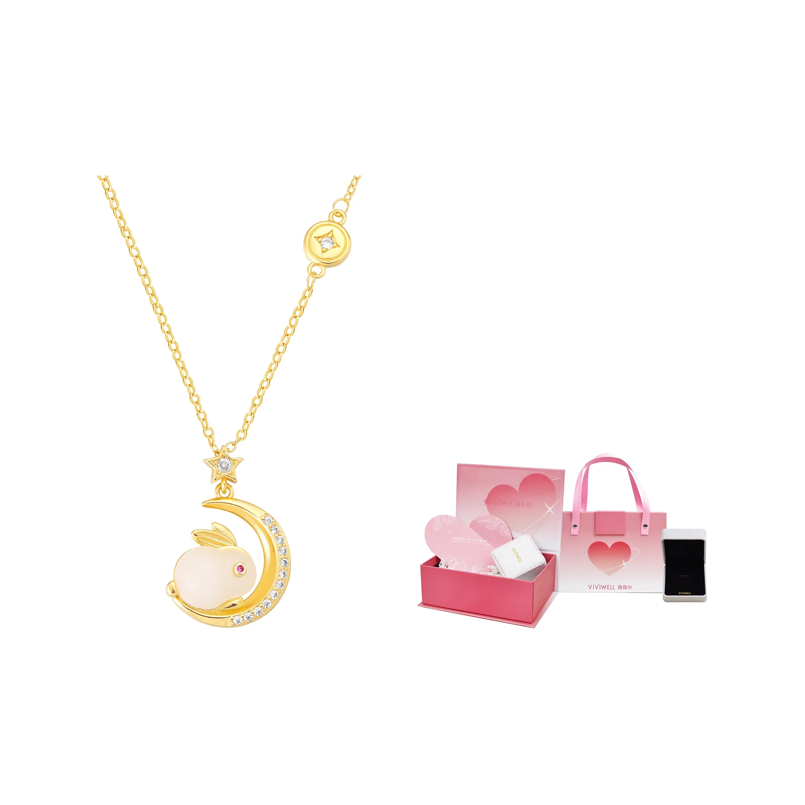 VIVIWELL Ожерелья Женские