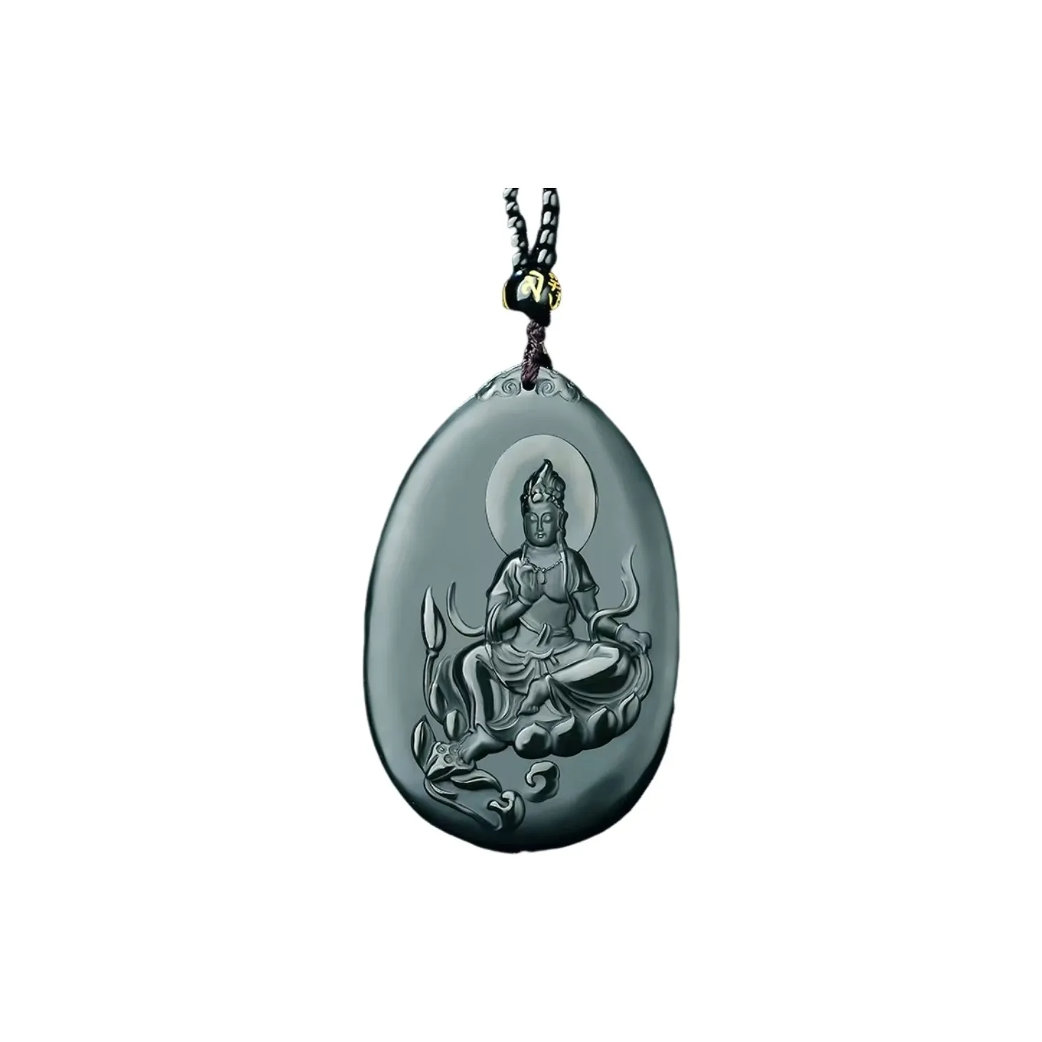 YOULING Hetian Jade Necklaces Green Jade Unisex