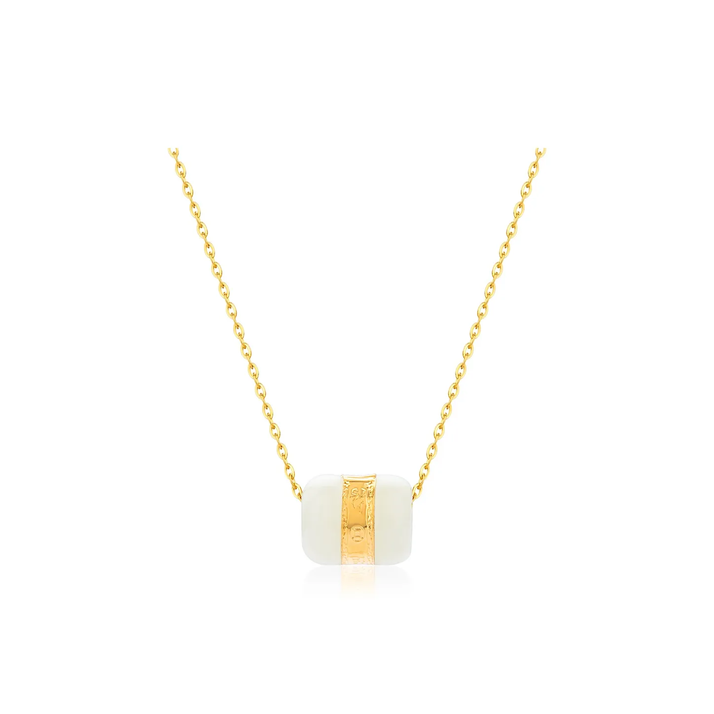 DOWER&HALL Hetian Jade Necklaces Women's