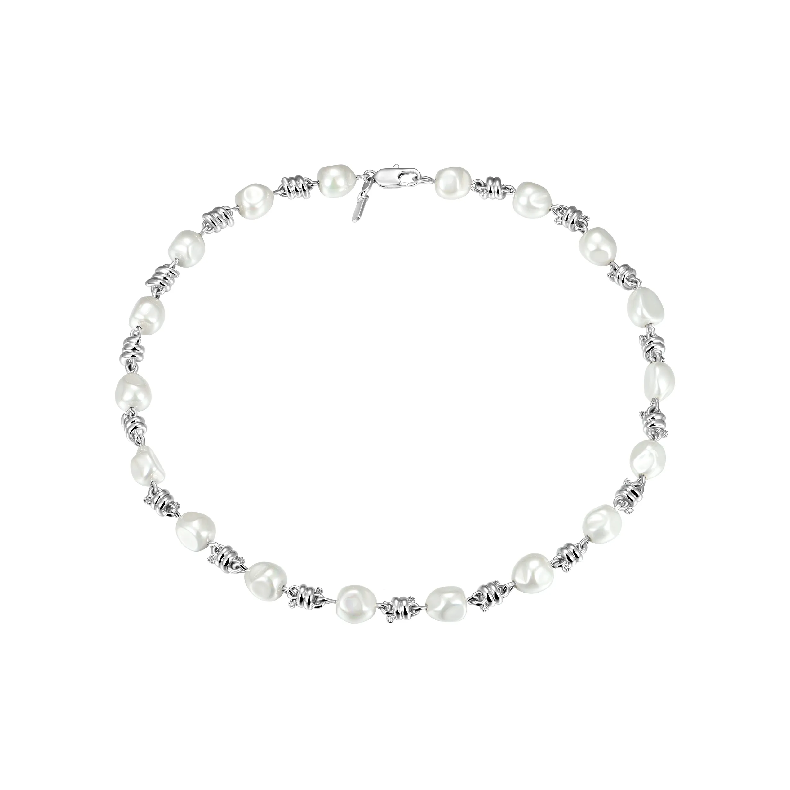 APORRO Necklaces Unisex Silver