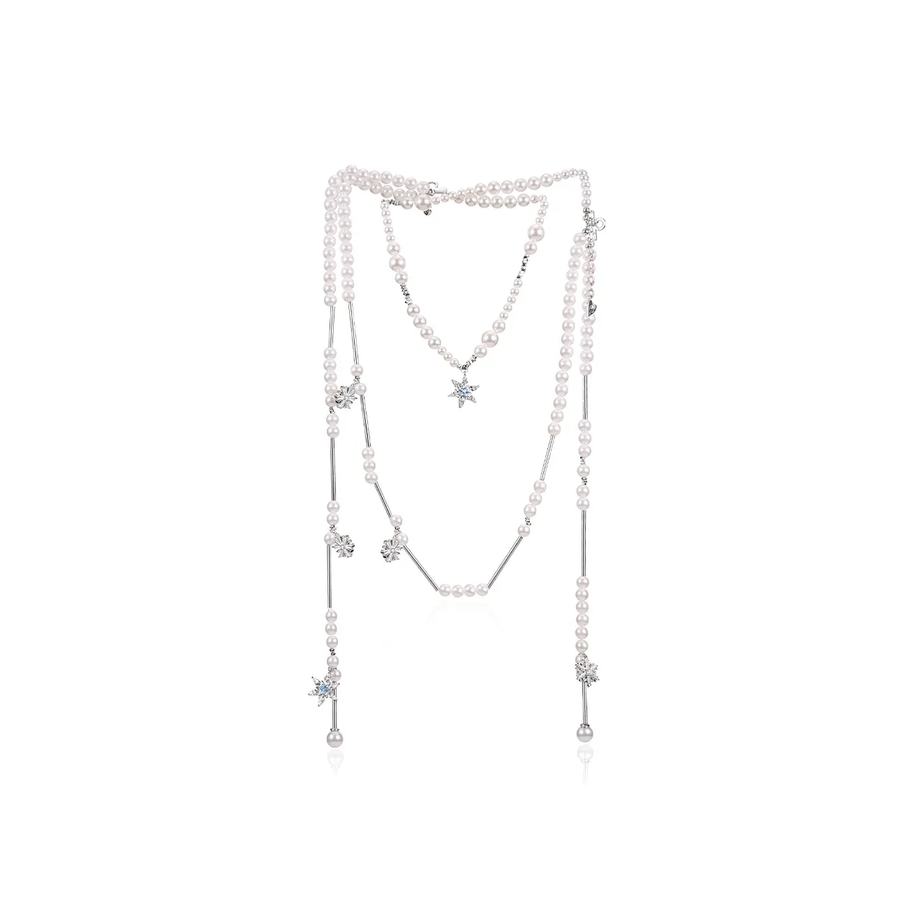 PARANOID PUPPY Swarovski PEARLS Ожерелье Для Признания Памятное Wa Вечеринка Рекомендация Женское