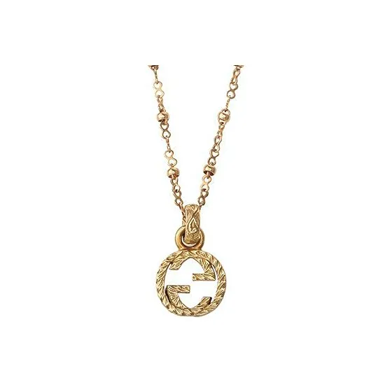 GUCCI 18K Gold Necklaces Unisex