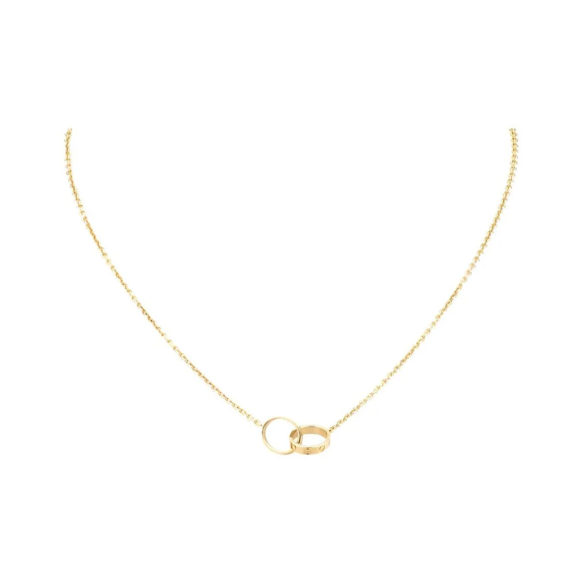 CARTIER Love Necklace Collection 18K Gold Necklaces Women's