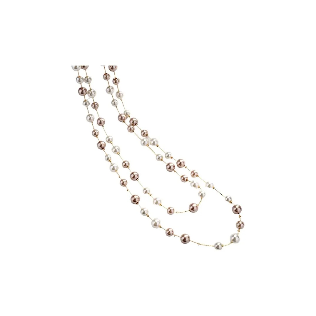 LIBI Сплав Искусственный Жемчужный Ожерелье Женское