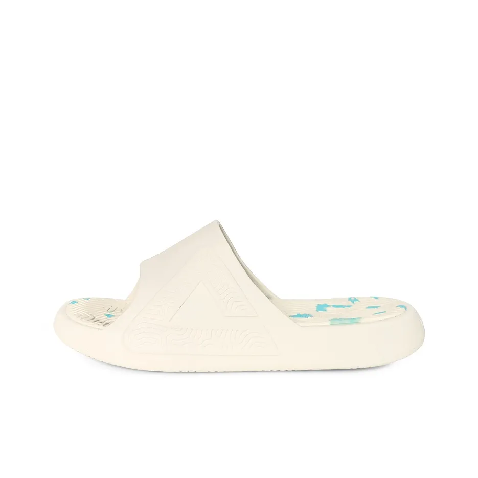 PEAK Tai Ji1,0 Тихий противоскользящий устойчивый к истиранию амортизация шлепанцы мужской экрю синий