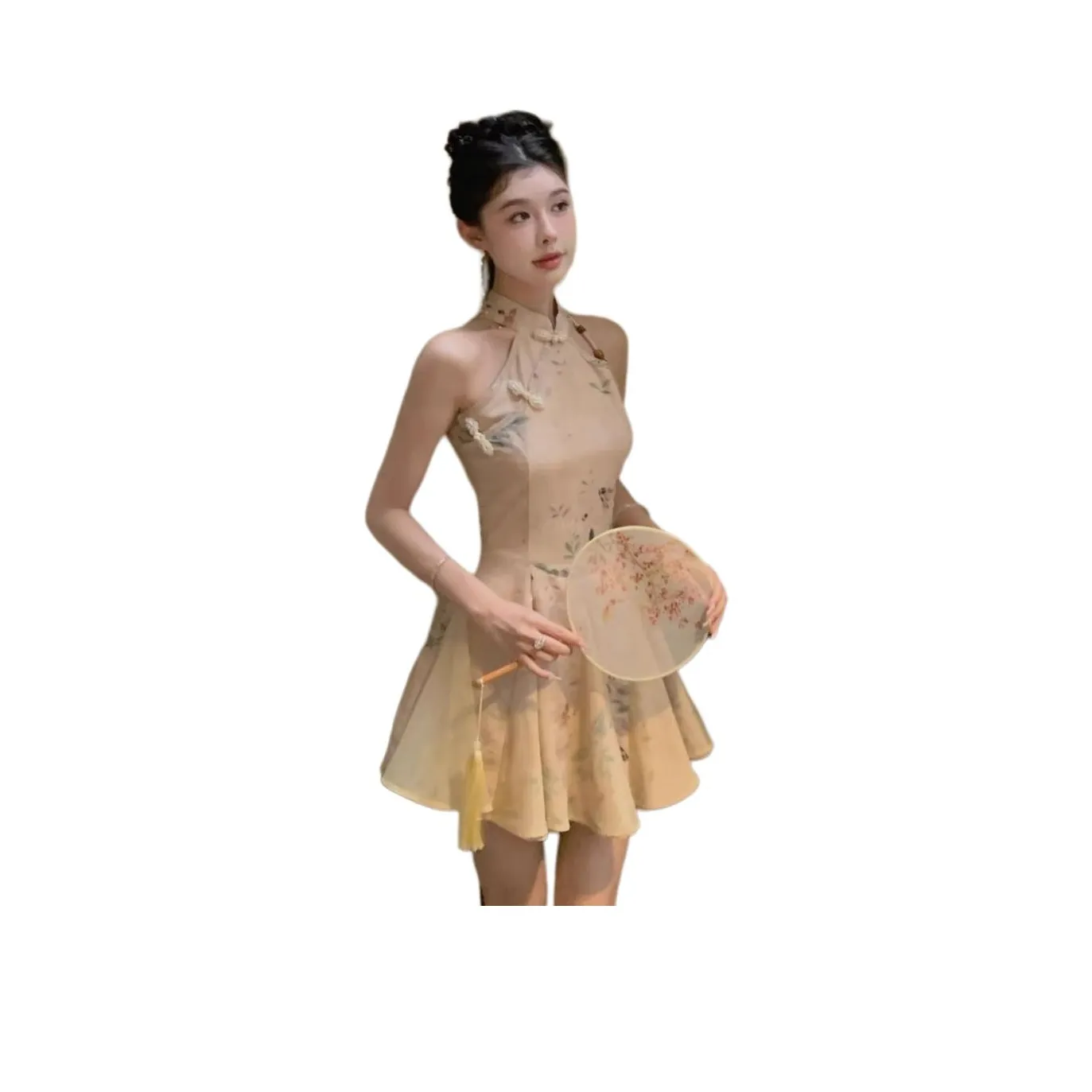 YINLEI Без рукавов Платье Женское