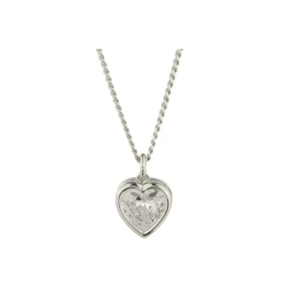 Givenchy Металл Синтетический CUBIC Циркон Ожерелья Унисекс Серебряный