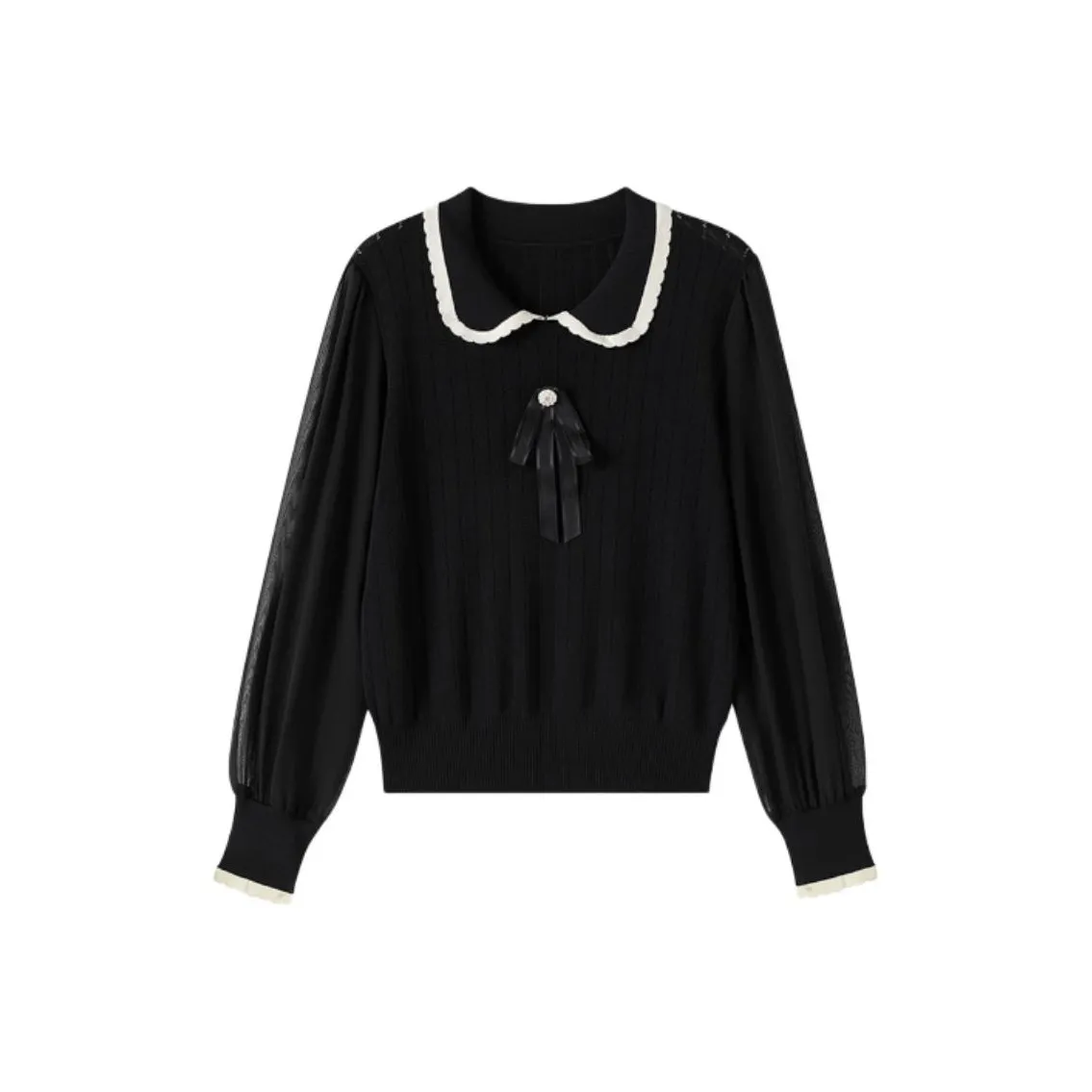 Korean Style Puff Sleeve T Shirt Women's