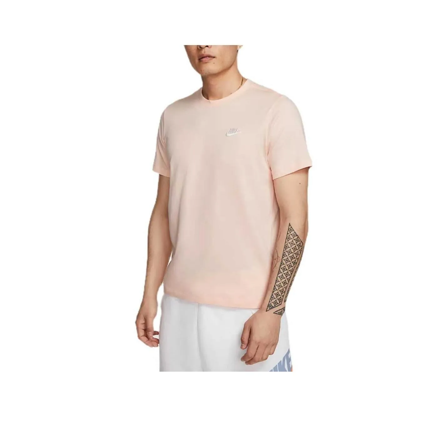 Nike Sportswear Club SS25 T Shirt Men's Light Pink