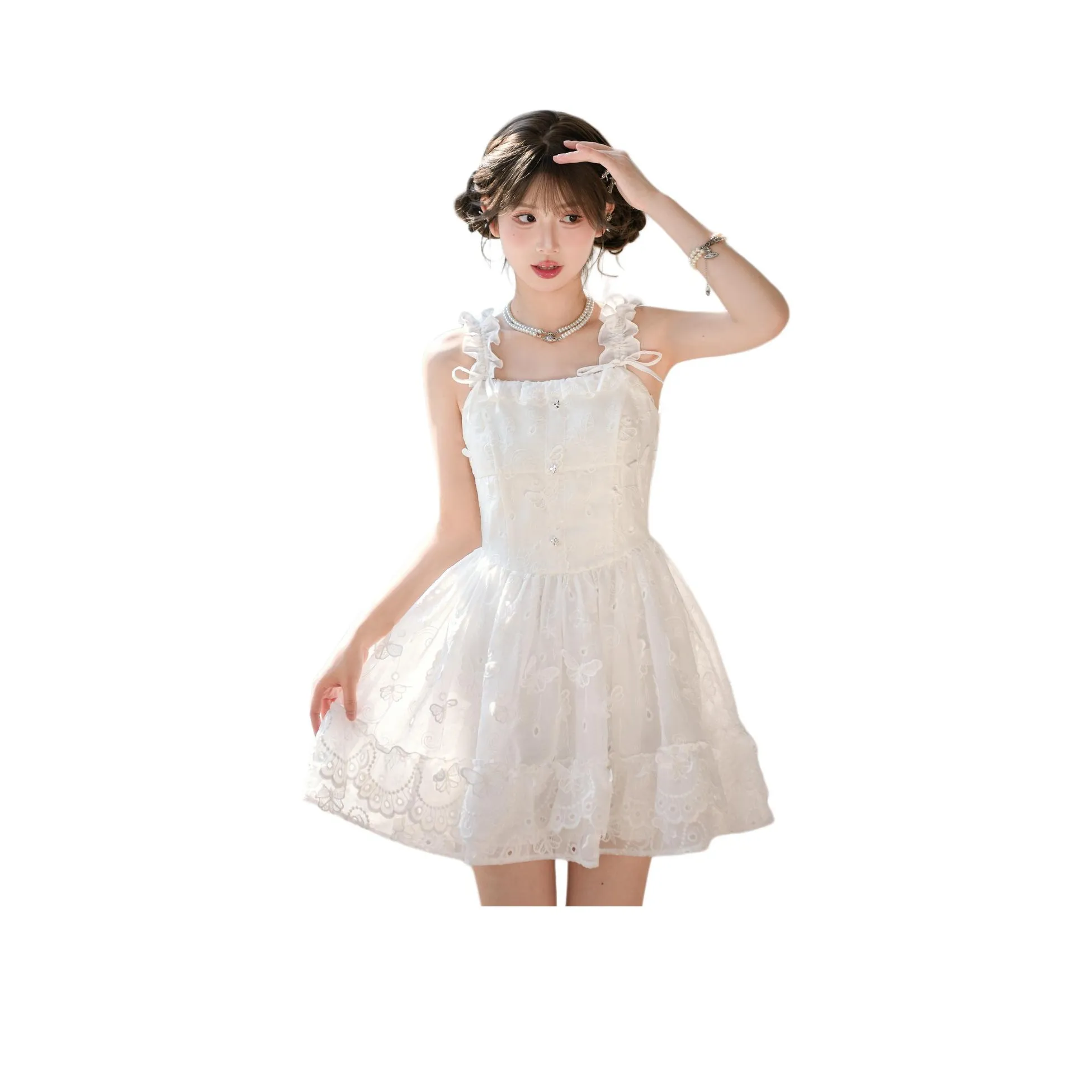 Snbl Белый Женские Слиплатья