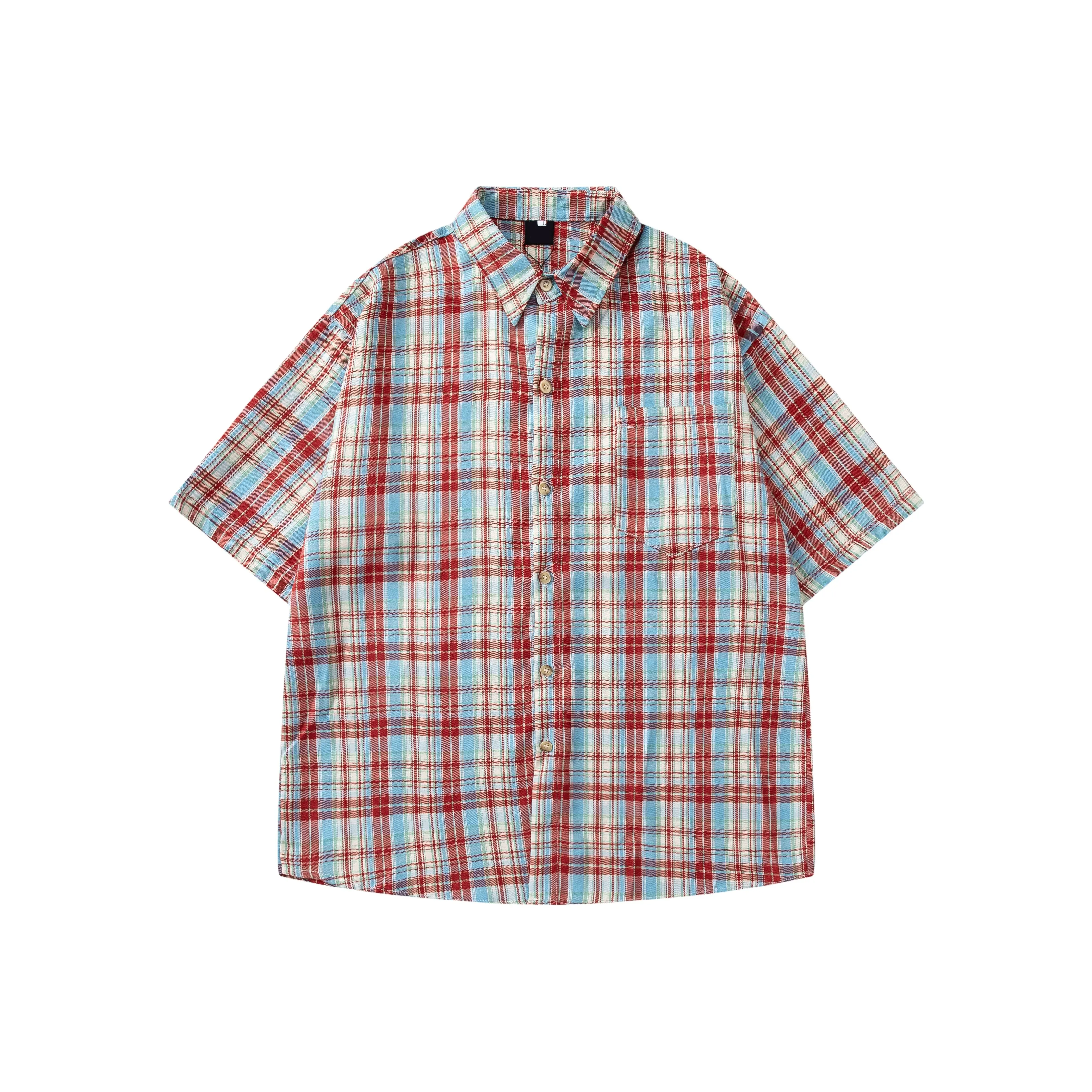 51XXHA Красный Унисекс Рубашки