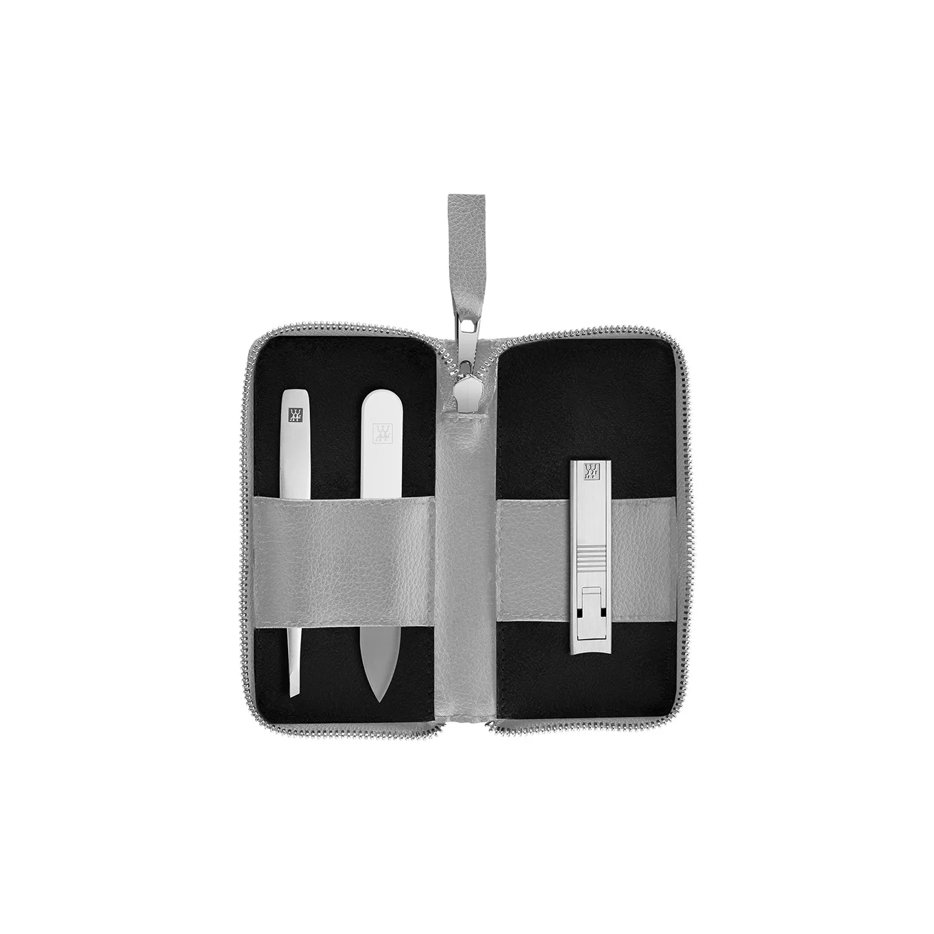 ZWILLING Ножницы для ногтей Одежда Наборы Высокий конец Apple Кожа Сумка для хранения Extra Thin Ножницы для ногтей и Лента для ногтей Пинцет