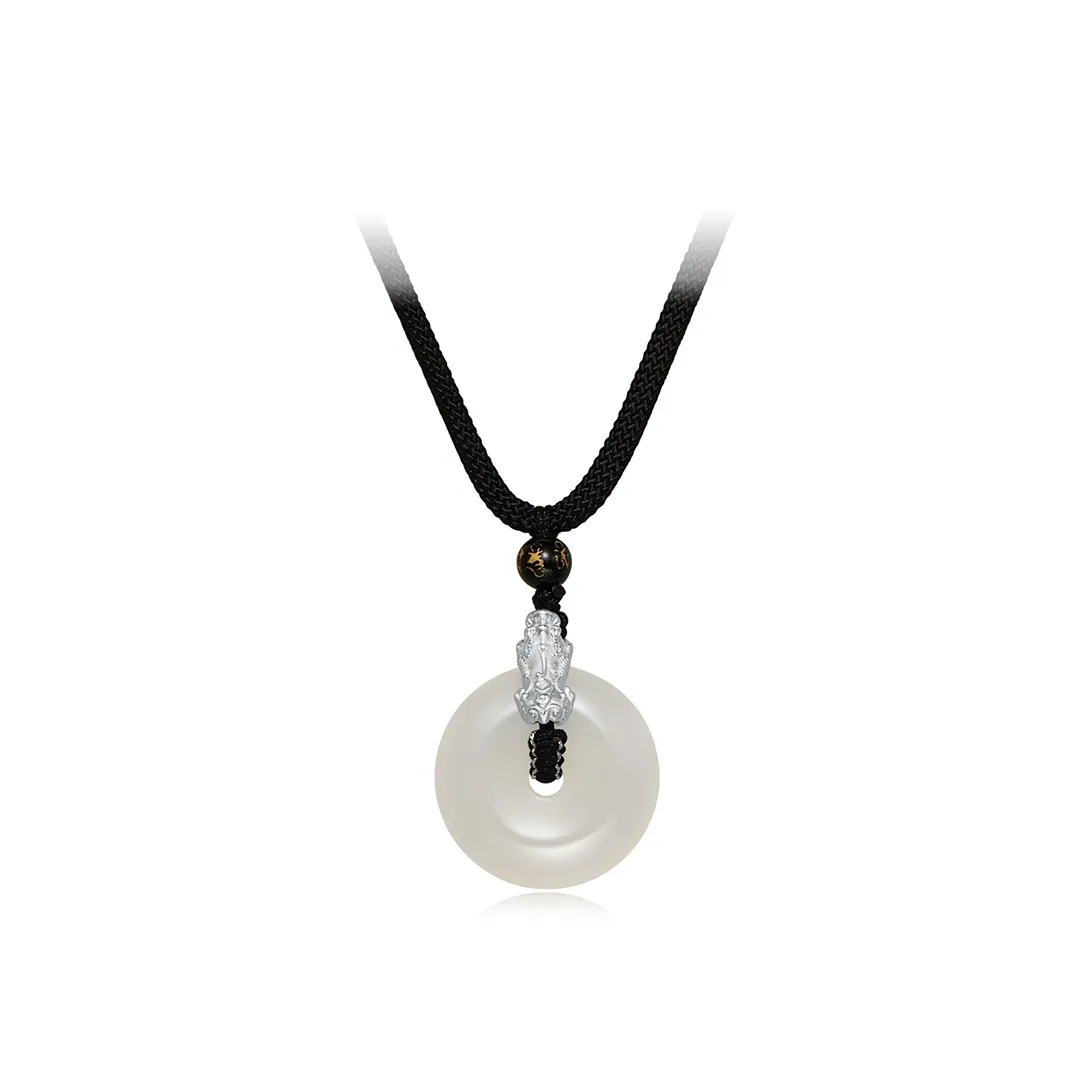 AGOVSKI Agate Jade Necklaces Unisex