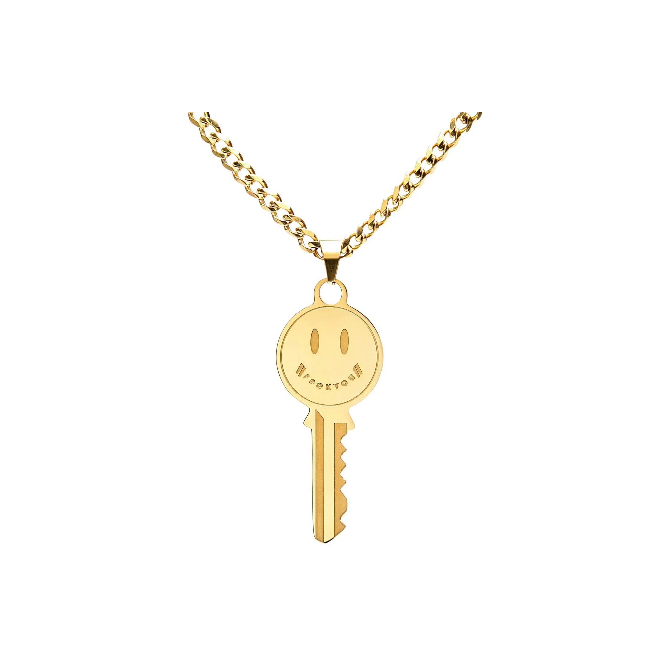 The MAD HATcher Титановые стальные ожерелья унисекс