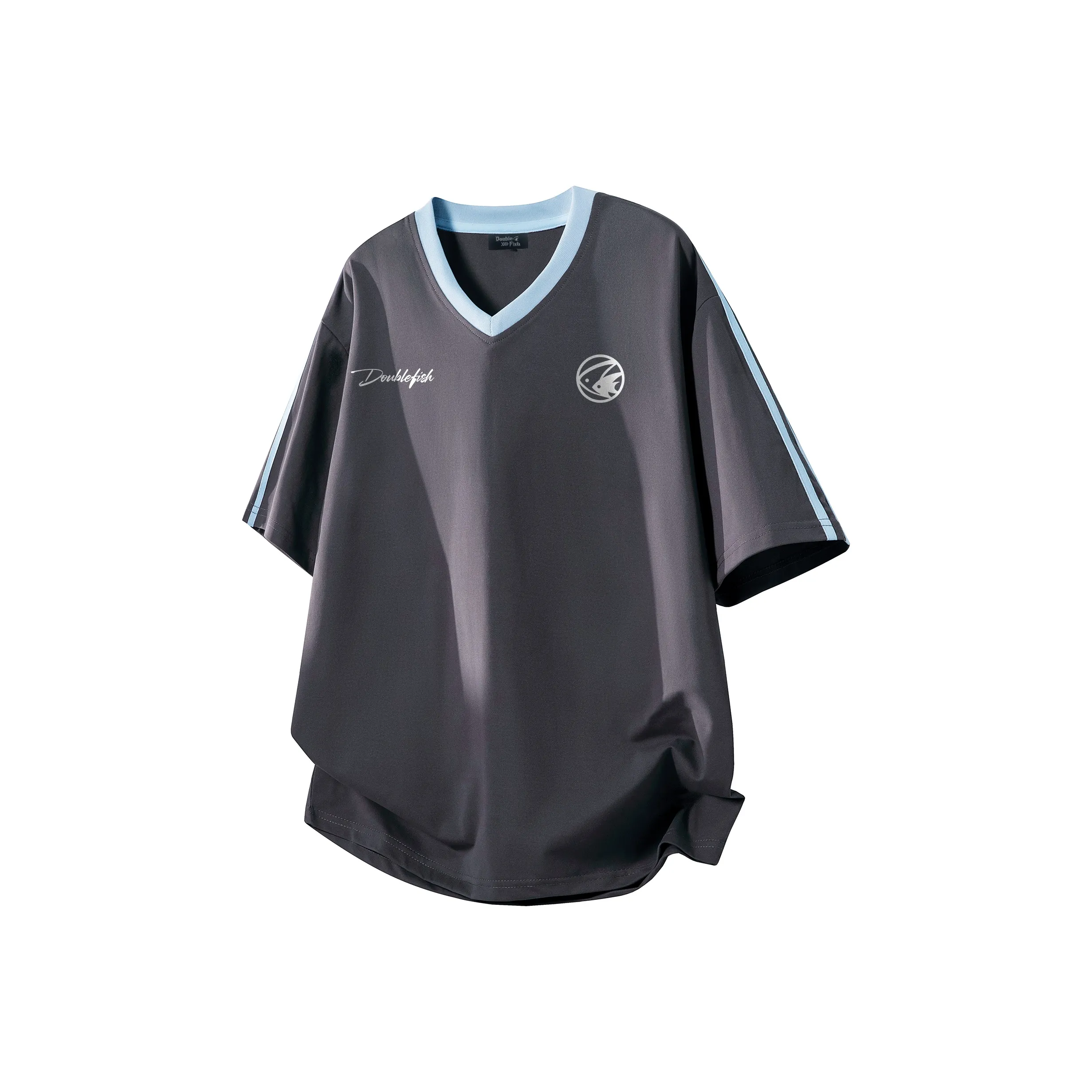 DOUBLEFISH Короткий рукав T-рубашки унисекс