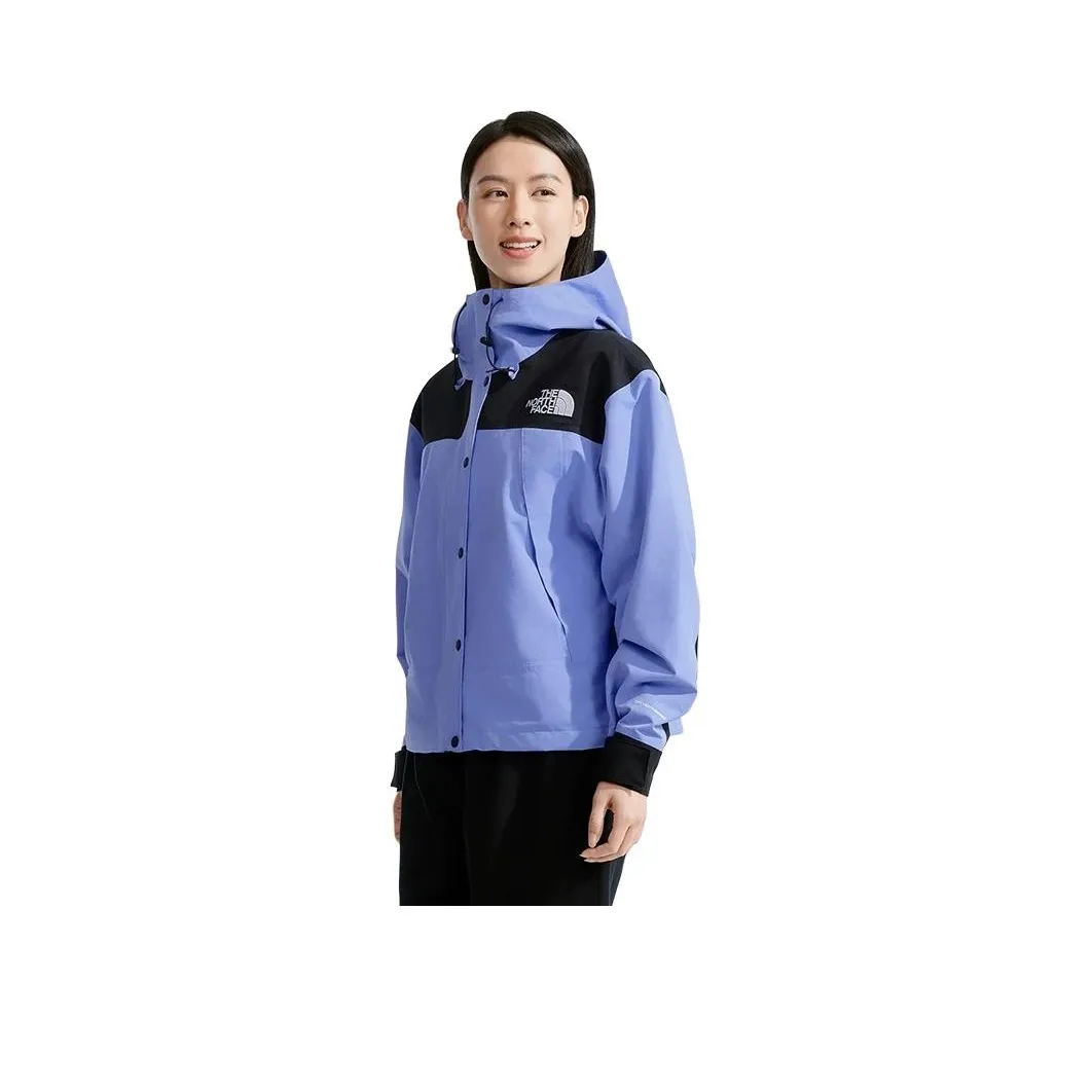 THE NORTH FACE Mountain Windbreaker Jackets Women's 6M9/Purple Blue