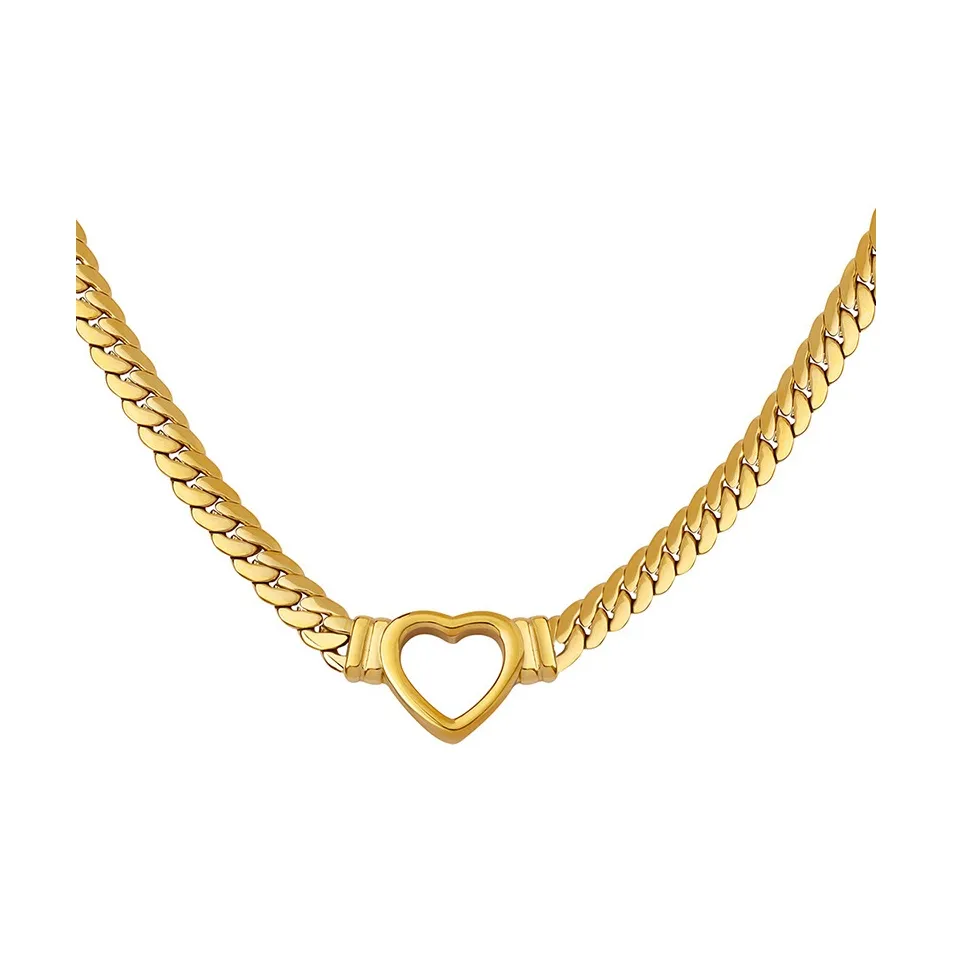 OQD Титановые стальные ожерелья женские