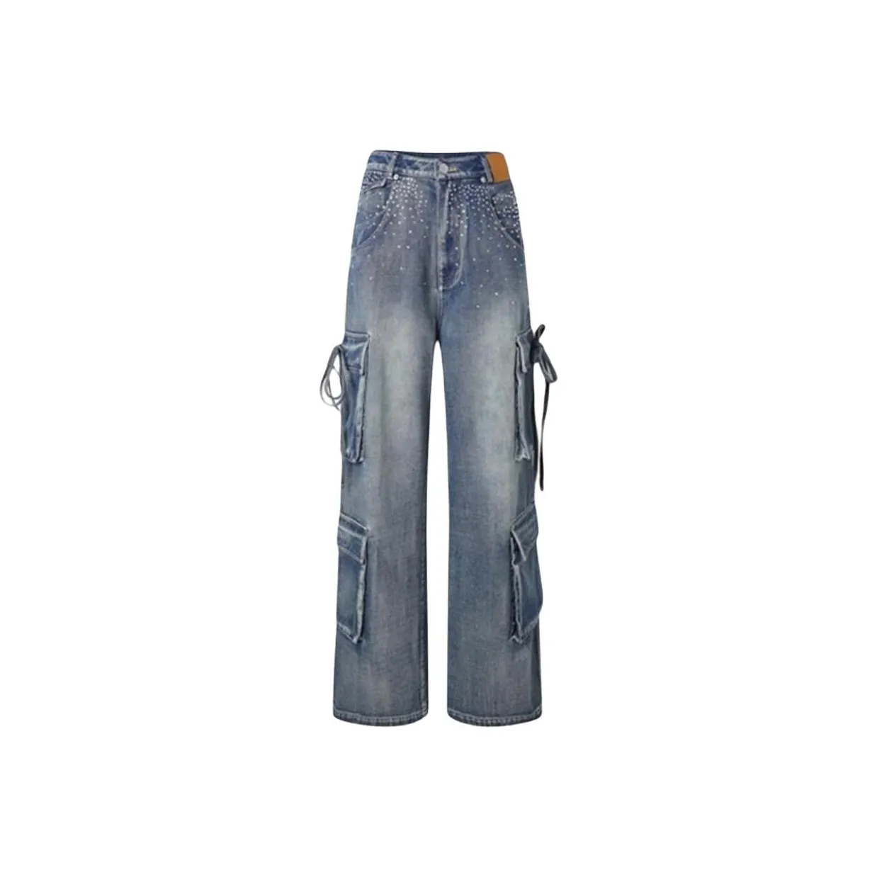 POPO.INFO Синие Женские Джинсы