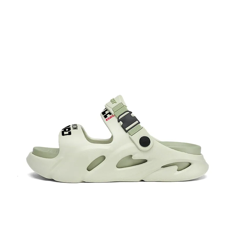 NANJIREN Лето Два Тон Верхняя одежда Удобный Парный Минималистский стиль Легкий Пляжные сандалии Унисекс