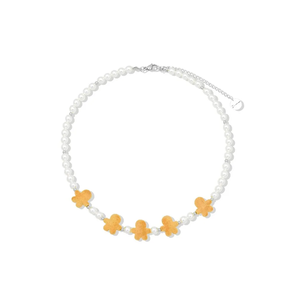 AWE Shell Pearl Зимний свитер для студентов с дизайном цепочки эксклюзивный женский