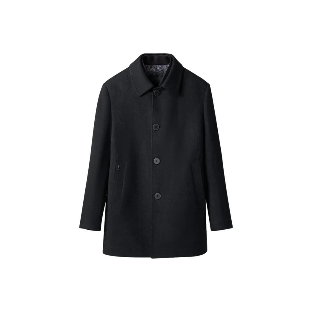 ARTSDON Темно-синий Синий Мужское Пальто