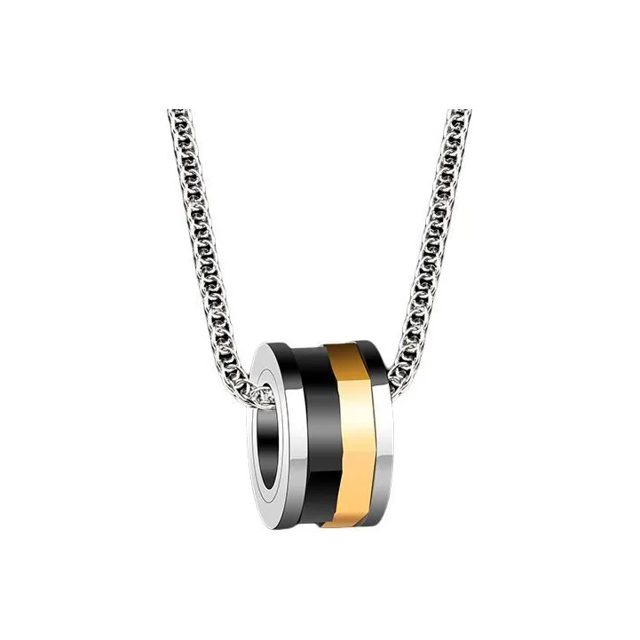 Saya 857 Тунгстен Золото Ожерелья Унисекс