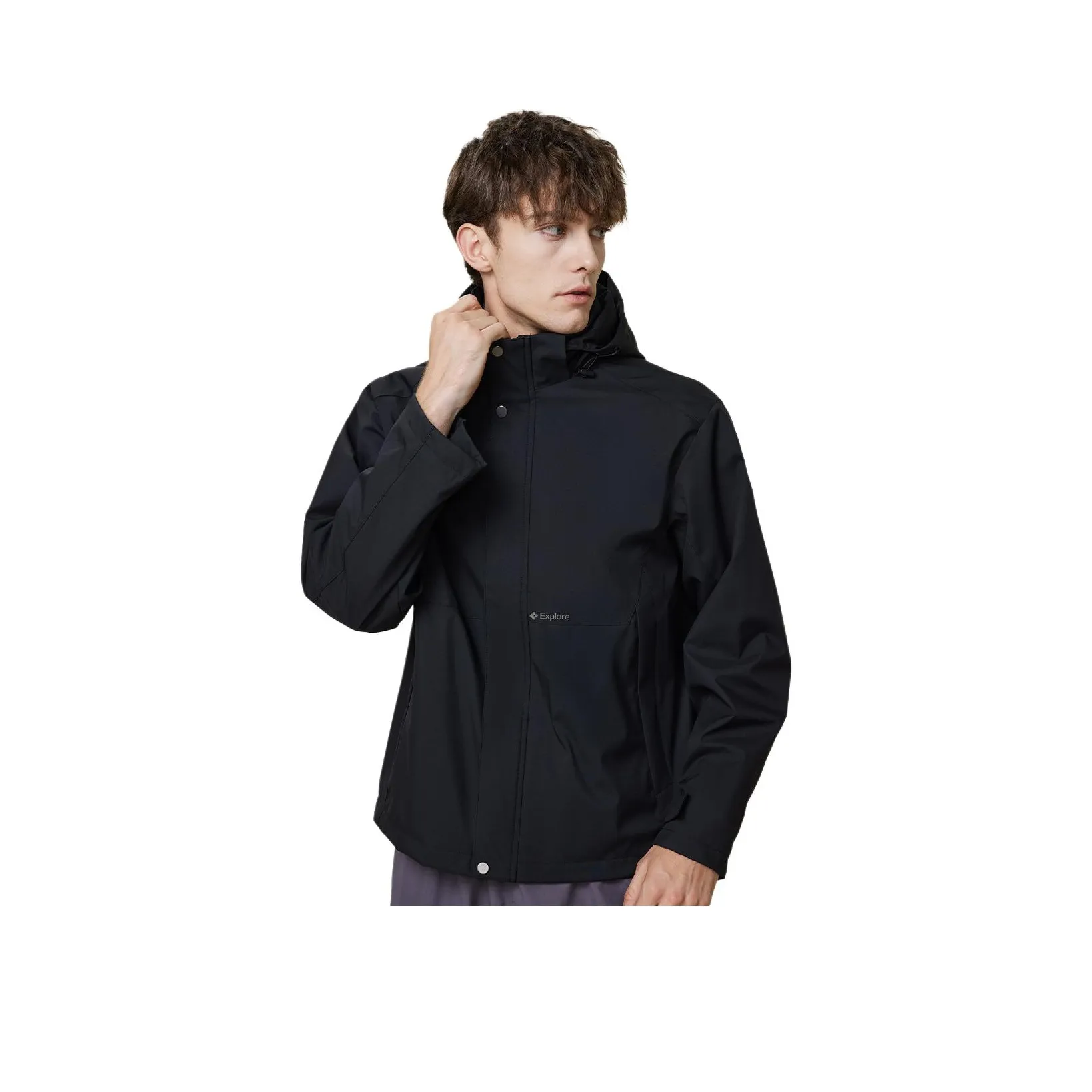 Red Bean Jackets Coats Men's Black