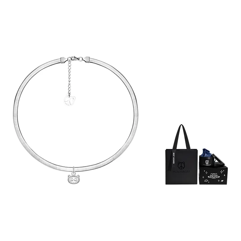 PEACE CAT Сплав Ожерелья Унисекс